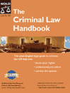 The Criminal Law Handbook